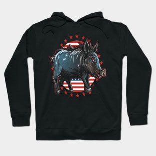 Patriotic Warthog Hoodie